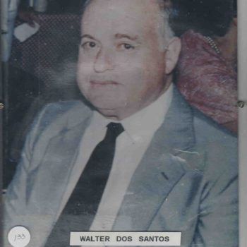 133- WALTER DOS SANTOS NASC. 24 09 1936 FAL. 22 11 00