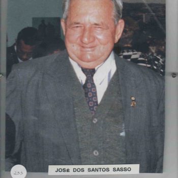 233- JOSÉ DOS SANTOS SASSO NASC 01 11 1927 FALEC 05 08 2014